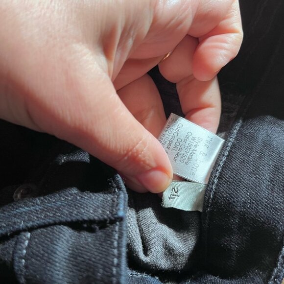RAG & bone black skinny jeans size 24 - Picture 6 of 11